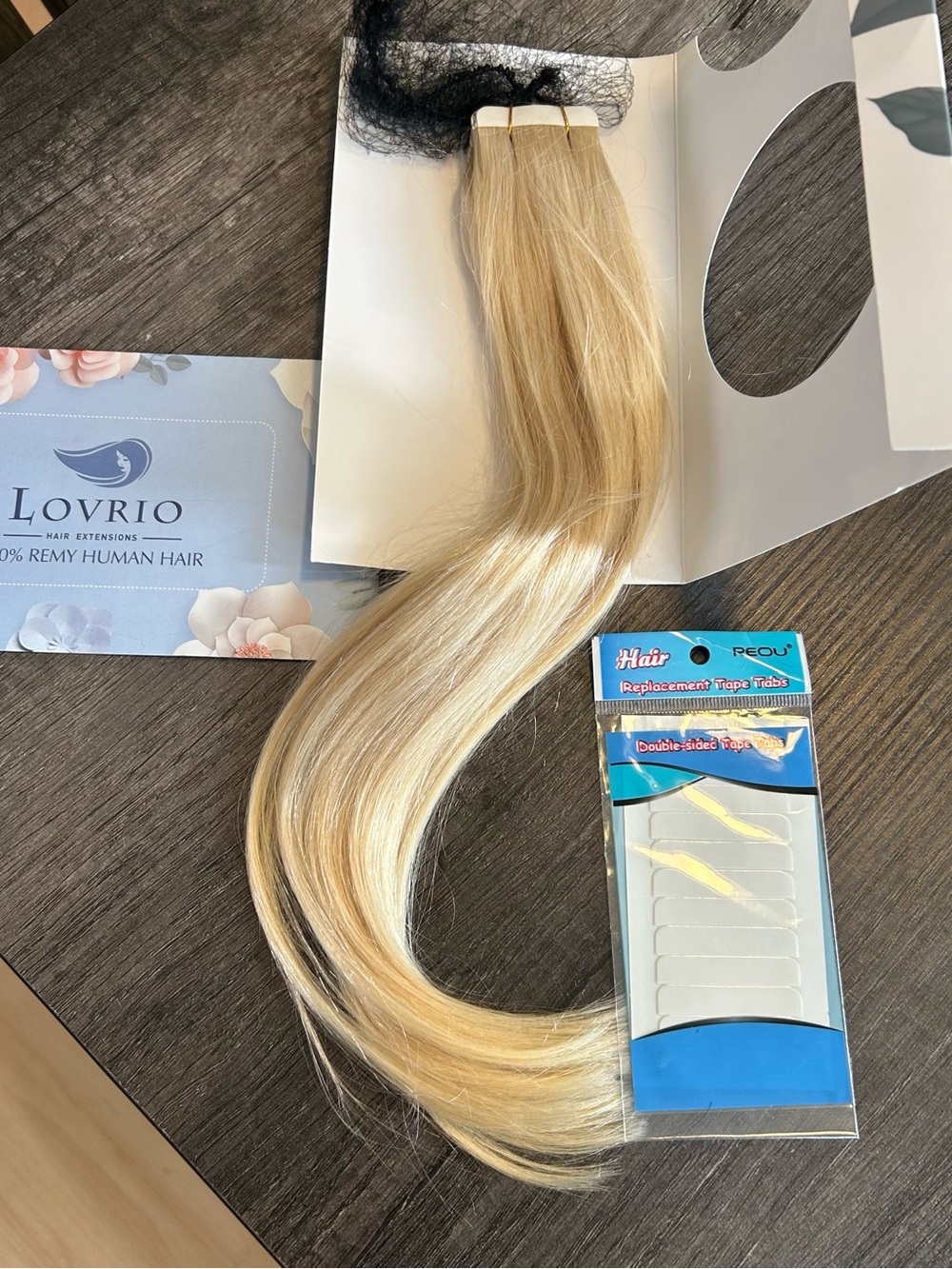 Blonde Remy Human Hair Tape-In Extensions